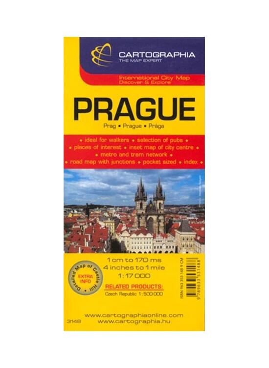 Copertă produs Hartă rutieră Praga - gallery big 1