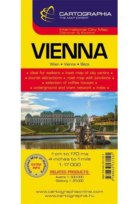 Copertă produs Hartă rutieră Viena