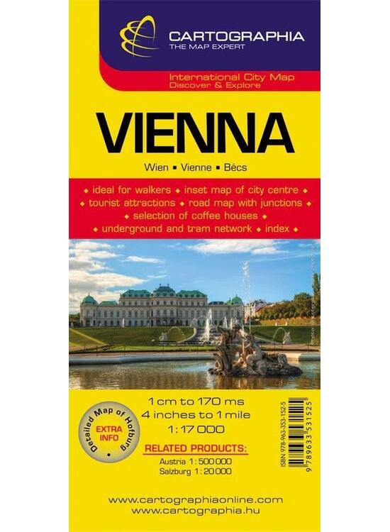 Copertă produs Hartă rutieră Viena - gallery big 1