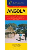 Hartă rutieră Angola