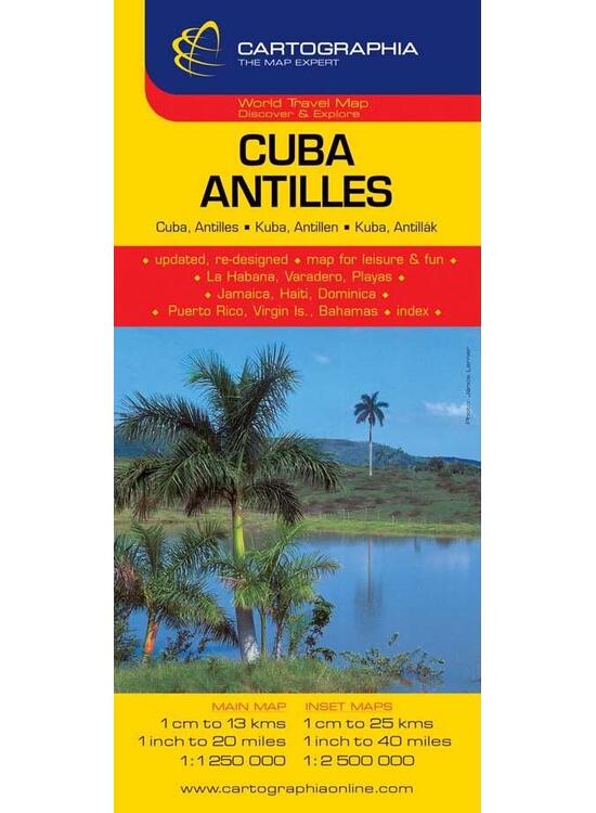 Copertă produs Hartă rutieră Cuba, Ins. Antile - gallery big 1