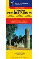 Imagine produs Hartă rutieră Etiopia, Eriteria, Djibouti