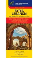 Hartă rutieră Siria, Liban