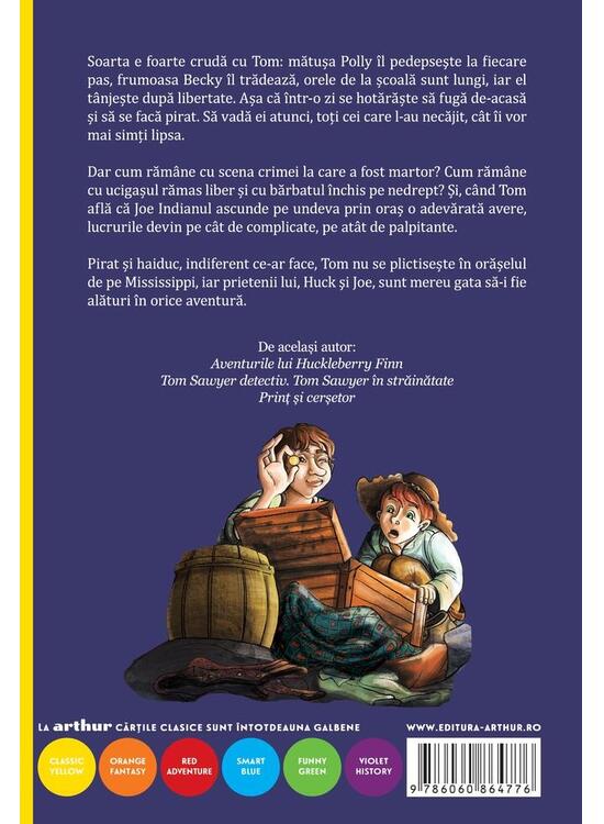 Copertă produs Aventurile lui Tom Sawyer - gallery big 2