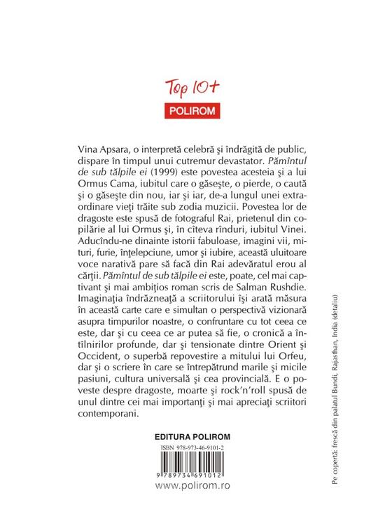 Copertă produs Păm&acirc;ntul de sub tălpile ei - gallery big 2