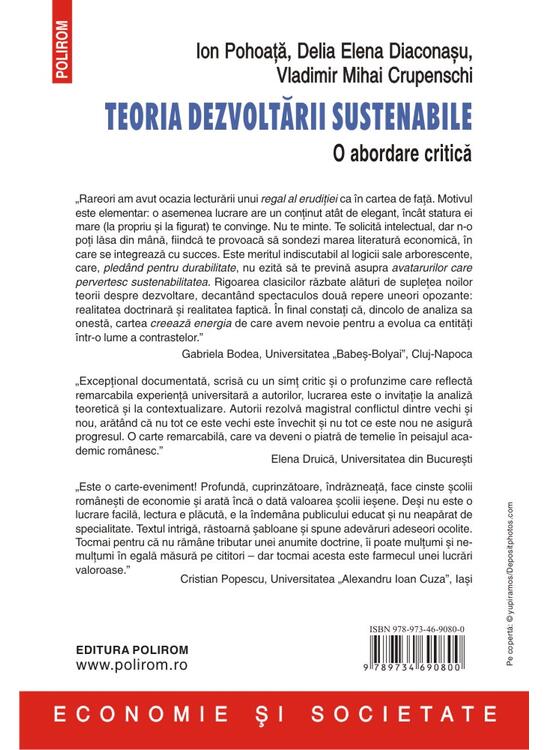 Copertă produs Teoria dezvoltării sustenabile - gallery big 2