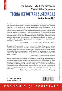 Copertă produs Teoria dezvoltării sustenabile