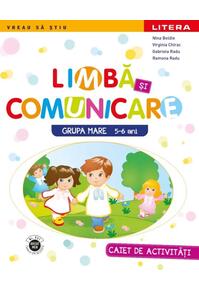 Copertă produs Limbă și comunicare caiet pentru grupa mare