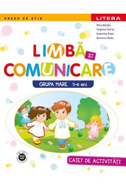 Copertă produs Limbă și comunicare caiet pentru grupa mare