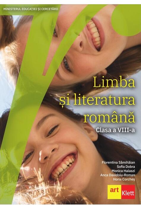 Copertă produs Limba și literatura rom&acirc;nă. Manual clasa a VIII-a