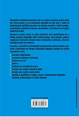 Copertă produs Ortografia pe &icirc;nțelesul școlarilor
