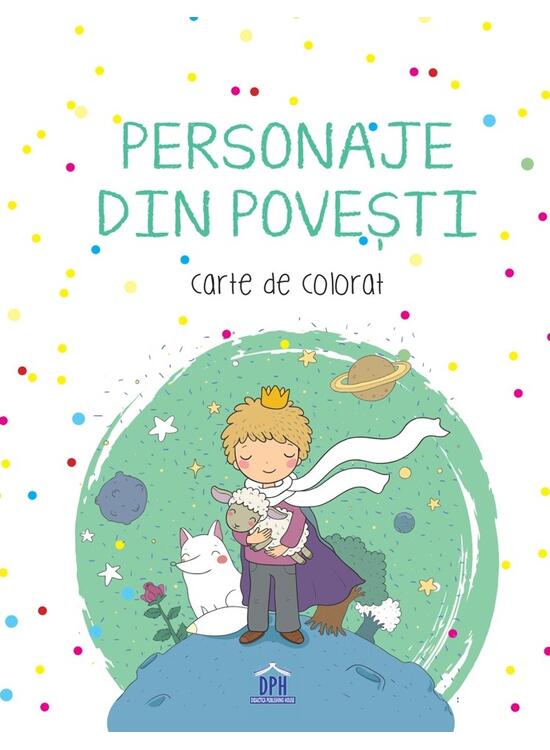 Copertă produs Personaje din povești. Carte de colorat - gallery big 1