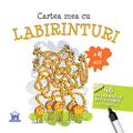 Copertă produs Cartea mea cu labirinturi. 46 de labirinturi refolosibile + o cariocă (4+ ani) - gallery small 