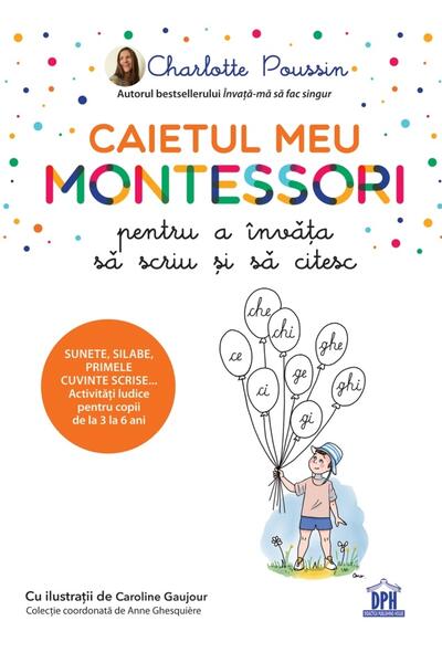 Caietul meu Montessori pentru a &icirc;nvăța să scriu și să citesc