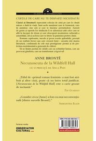 Copertă produs Necunoscuta de la Wildfell Hall