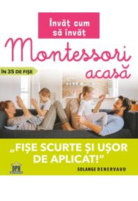 Copertă produs &Icirc;nvăț cum să &icirc;nvăț. Montessori acasă &icirc;n 35 de fișe
