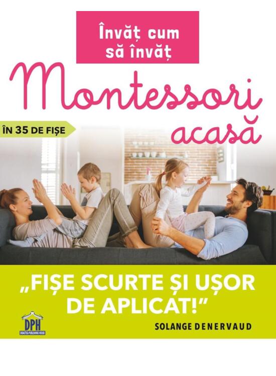Copertă produs &Icirc;nvăț cum să &icirc;nvăț. Montessori acasă &icirc;n 35 de fișe - gallery big 1