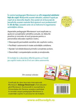Copertă produs &Icirc;nvăț cum să &icirc;nvăț. Montessori acasă &icirc;n 35 de fișe