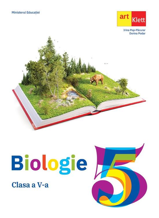 Copertă produs Biologie. Manual pentru clasa a V-a - gallery big 1