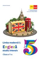 Imagine produs Limba engleză. Manual L1 intensiv. Clasa a V-a