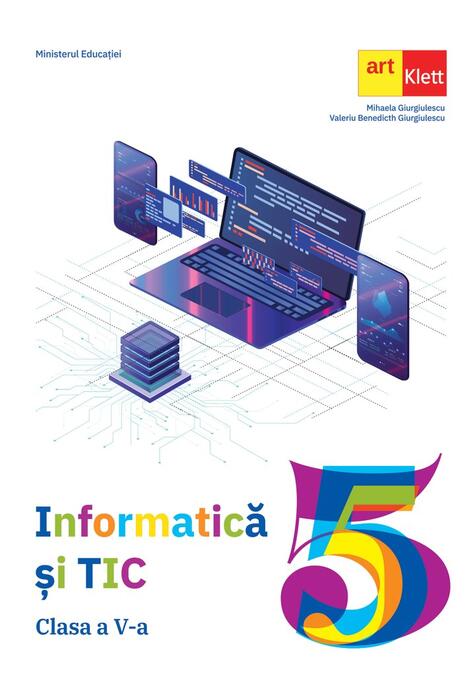 Copertă produs Informatică și TIC. Manual pentru clasa a V-a