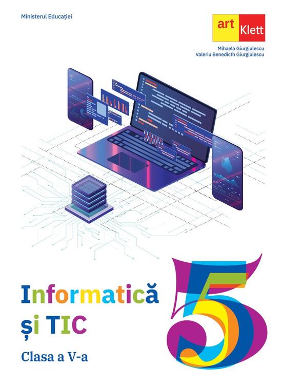 Copertă produs Informatică și TIC. Manual pentru clasa a V-a - gallery big 1