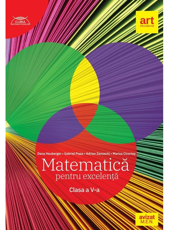 Copertă produs Matematică pentru excelență. Clasa a V-a - gallery big 1
