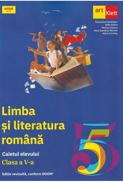 Copertă produs Limba și literatura rom&acirc;nă. Caietul elevului. Clasa a V-a
