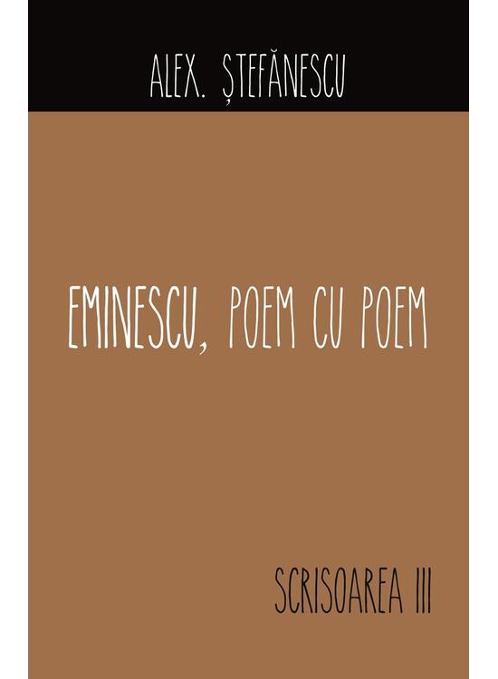 Copertă produs Eminescu, Poem cu Poem | Scrisoarea a III-a - gallery big 1