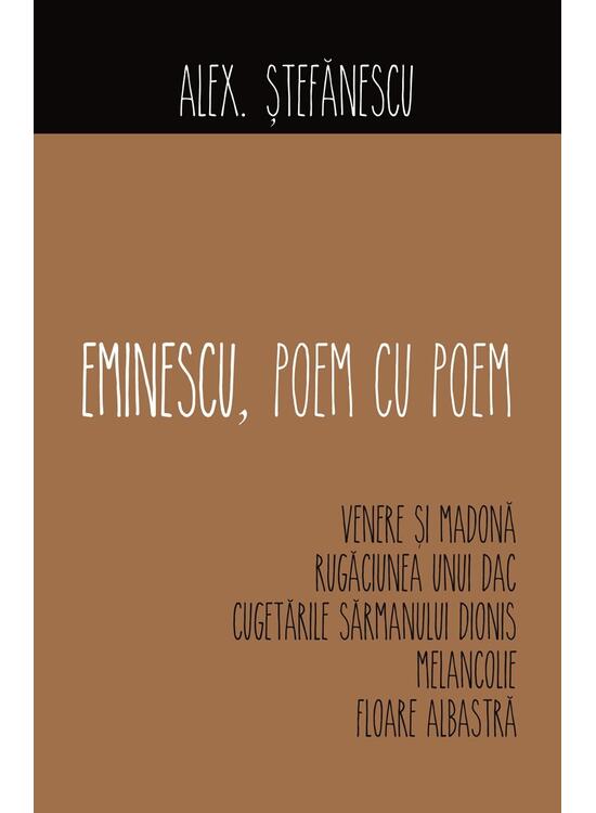 Copertă produs Eminescu, Poem cu Poem | Venere și Madonă - gallery big 1
