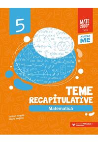 Copertă produs Matematică. Teme recapitulative. Clasa a V-a