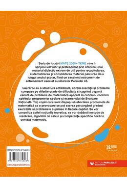 Copertă produs Matematică. Teme recapitulative. Clasa a V-a