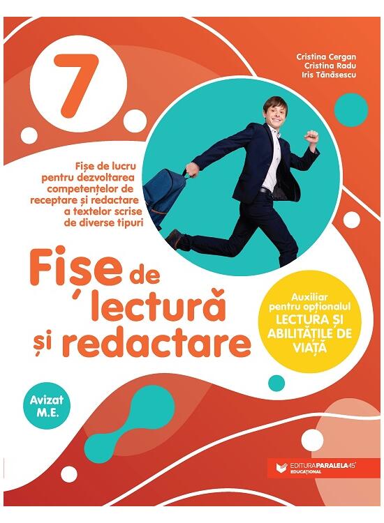 Copertă produs Fișe de lectură și redactare. Clasa a VII-a - gallery big 1