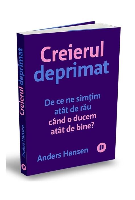 Copertă produs Creierul deprimat