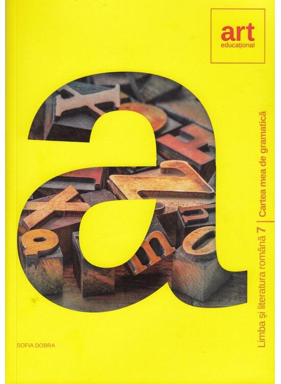 Copertă produs Cartea mea de gramatică. Clasa a VII-a. Limba și literatura română (Ed. 2024) - gallery big 1