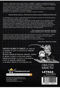 Copertă produs Matematica pentru copii, părinți și &icirc;nvățători. Clasa I, caietul II