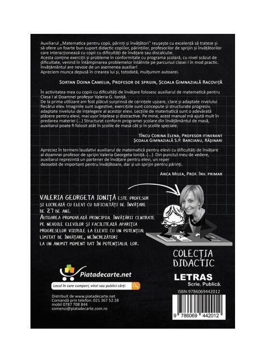 Copertă produs Matematica pentru copii, părinți și &icirc;nvățători. Clasa I, caietul II - gallery big 2