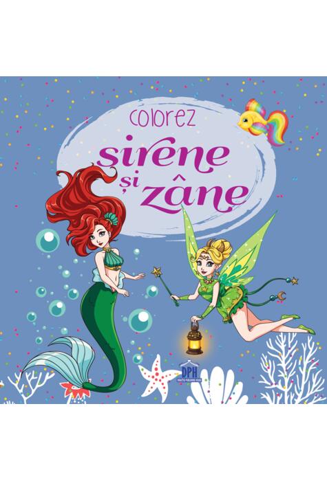 Copertă produs Colorez sirene și zăne