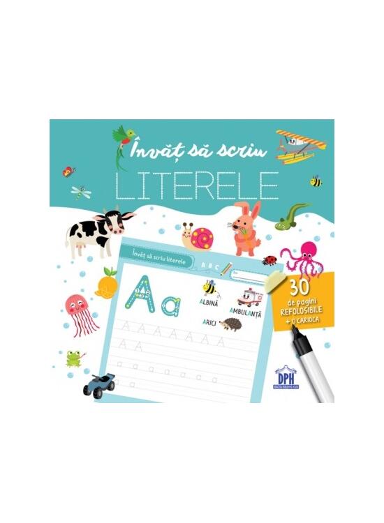 Copertă produs &Icirc;nvăț să scriu literele - gallery big 1