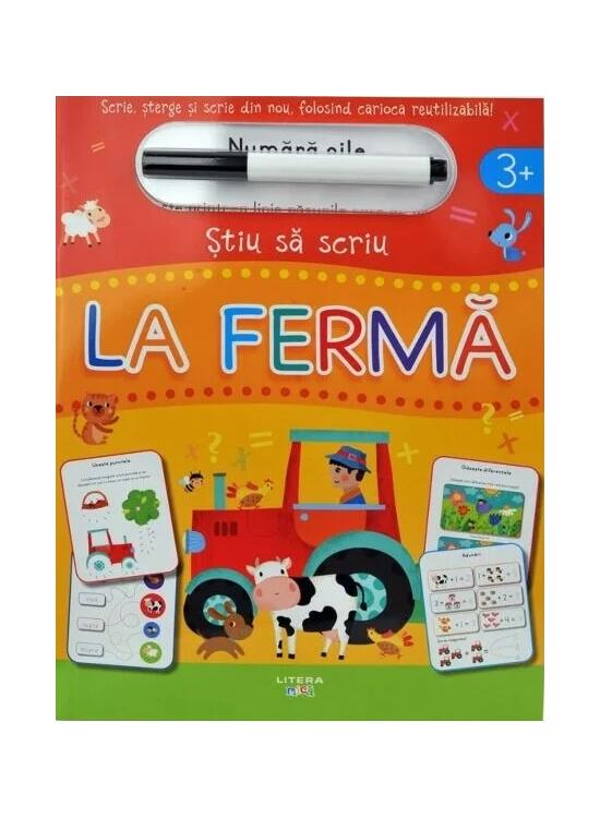 Copertă produs Știu să scriu: La fermă - gallery big 1