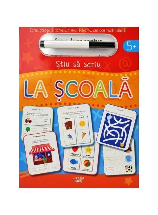 Copertă produs Știu să scriu: La școală - gallery big 1