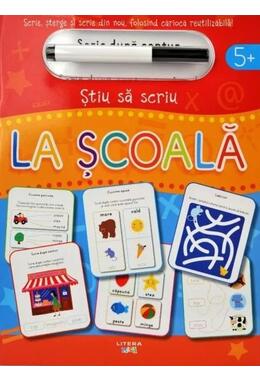 Copertă produs Știu să scriu: La școală