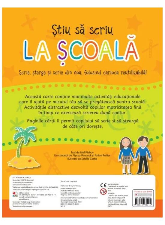 Copertă produs Știu să scriu: La școală - gallery big 2
