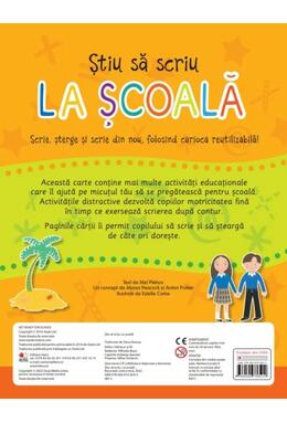 Copertă produs Știu să scriu: La școală