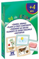 Imagine produs 36 de jetoane - Oameni, animale, plante și părți componente, fenomene ale naturii, elemente de igienă personală, anotimpuri