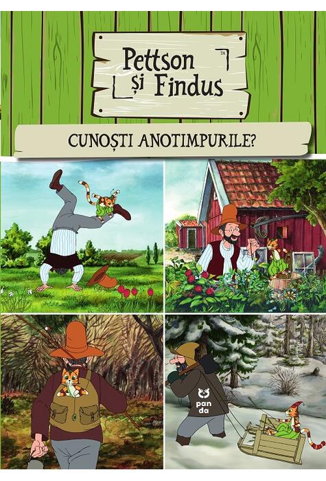 Copertă produs Pettson și Findus. Cunoști anotimpurile?