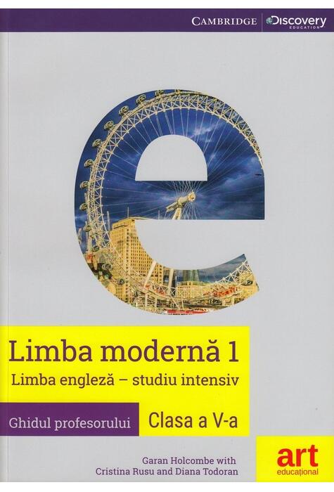 Copertă produs Limba engleză. Clasa a V-a. Ghidul profesorului (Teacher's Book - Eyes open 1)