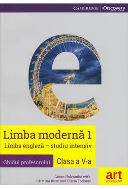Copertă produs Limba engleză. Clasa a V-a. Ghidul profesorului (Teacher's Book - Eyes open 1)