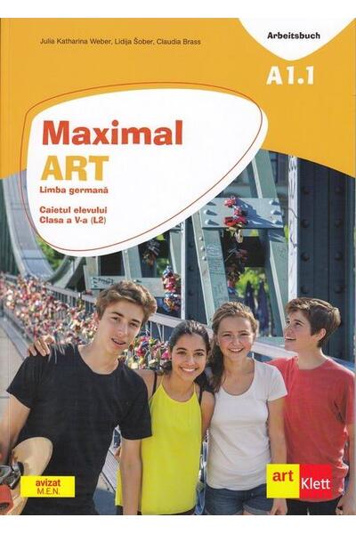Maximal. Limba Germană, clasa a V-a. Caietul elevului A1.1 (L2) + CD