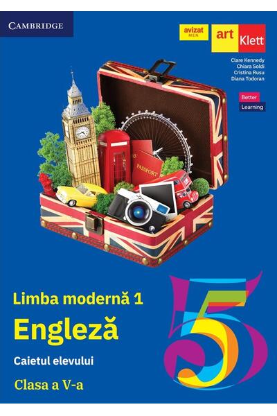 Limba engleză L1. Clasa a V-a. Caietul elevului (Cambridge)